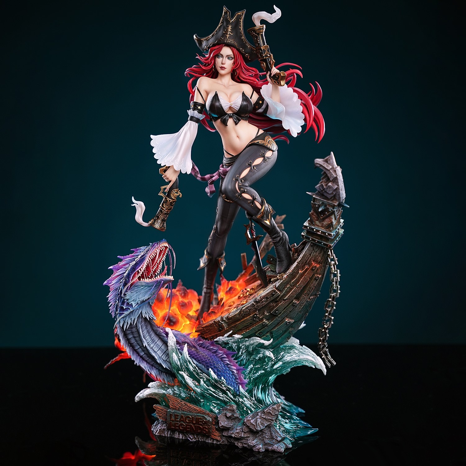Pre-Order Jimei Palace The Bounty Hunter Miss Fortune League of Legends Statue